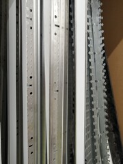 metal profile for repair. metal slats