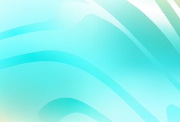 Light Green vector blurred pattern.