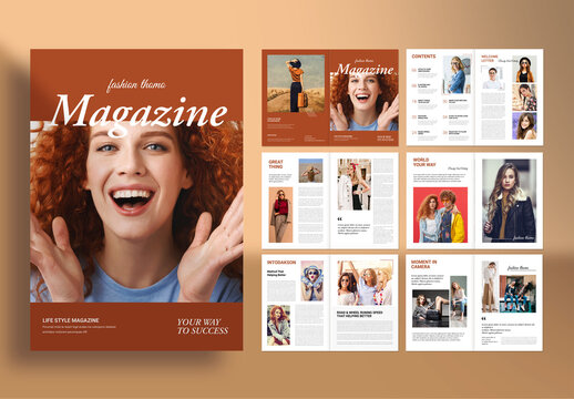 Professional Magazine Layout