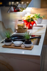 ENCIMERA DE COCINA MODERNA