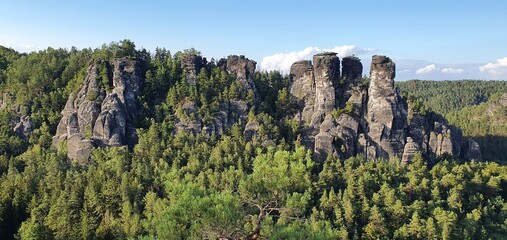 Sächsische Schweiz Gebirge