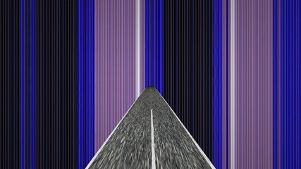 Driving to the world of illusion