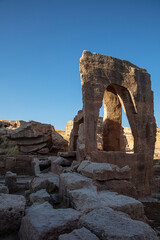 Dara ( Anastasiopolis ) Ancient City. Dara ancient city mardin in Turkey.