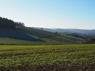 Sankt Wendel – Kreisstadt im Saarland im Herbst Winter