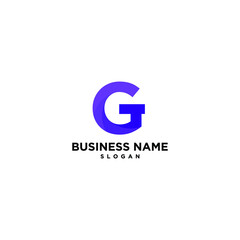 G Letter Modern Simple Logo Vector