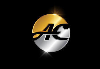 Initial Letter A C Logo Design Vector Template. Graphic Alphabet Symbol For Corporate Business Identity