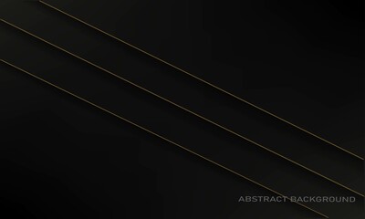 elegant background with abstract gold lines for cover, banner, poster, billboard