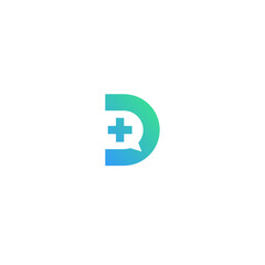 Abstact Medical Healthcare Plus Logo SImple Vector Design