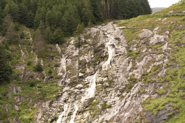 rocks in the mountains