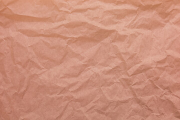 Brown paper with wrinkles texture