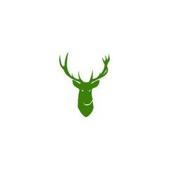 Deer Simple Modern Logo Vector Design 