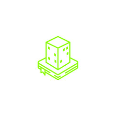 Book House Logo Simple Modern Vector Design