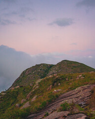 Obraz premium dawn in the mountains