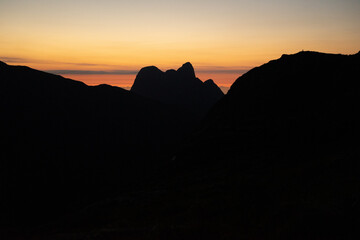 Pico Parana at sunrise
