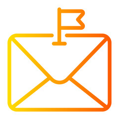 mail gradient icon