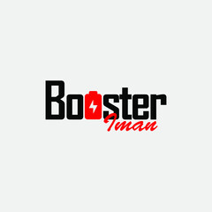 Letter mark logo for spirit booster