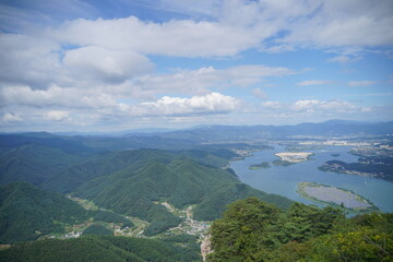 삼악산  의암호, Samak mountain Uiamho Lake, Republic of Korea