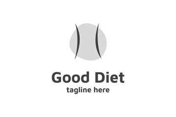 body health wellness diet logo