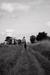 child on a bicycle