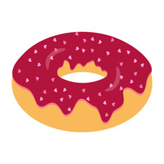 Color donuts gourmet.
