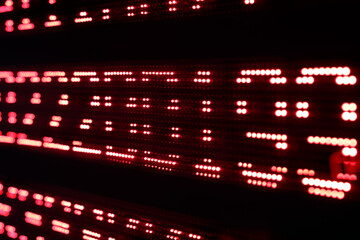 multi-line scrolling message LED display