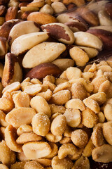Peanuts and Brazil nuts