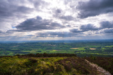 landscape with clouds