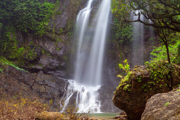 Fototapeta na wymiar Beautiful Tam Nang Waterfall