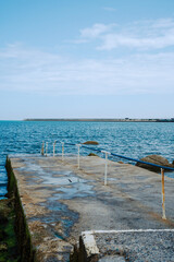 Obraz premium pier on the lake