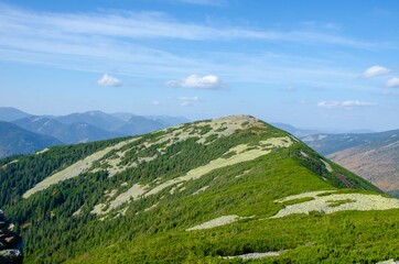 Obraz premium mountain landscape in summer