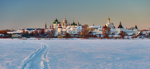 Russia. Rostov the Great. Monasteries and churches of Russia. Golden ring.
Travel and tourism