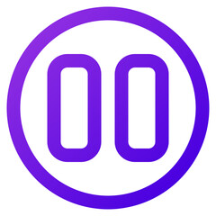 pause icon illustration