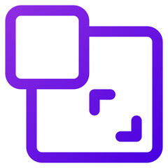 resize icon illustration