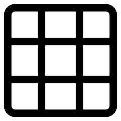 grid icon illustration
