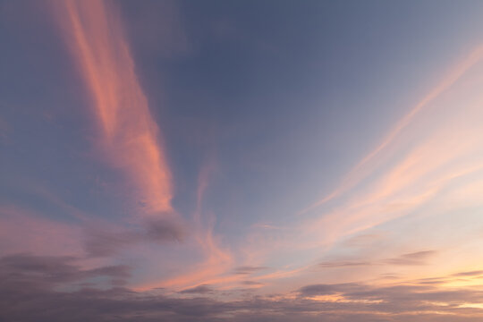 Abstract of colorful sky and cloud