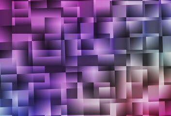 Light Multicolor vector template with rhombus.