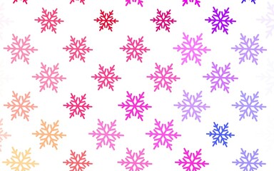 Light Blue, Red vector texture in birthday style.