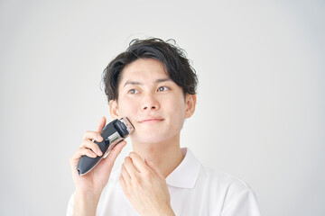 男性　シェービング