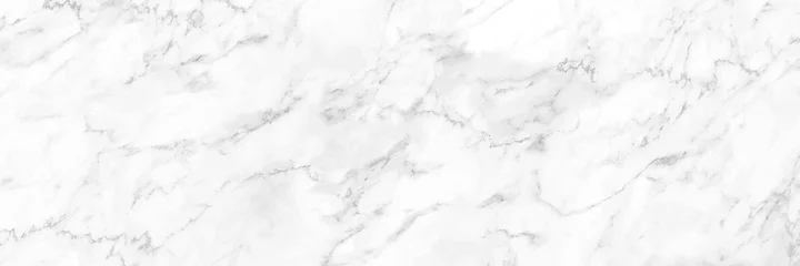Keuken foto achterwand Wit horizontale elegante witte marmeren textuurachtergrond, vectorillustratie