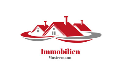 Immobilien Logo , Hausverwaltung Logo , Haus Logo	