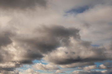 Fototapeta premium Dramatic cloudy sky. Nature background.