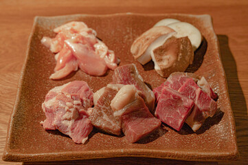 焼肉盛り合わせ