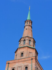 Fototapeta na wymiar Suyumbike Tower, Kazan