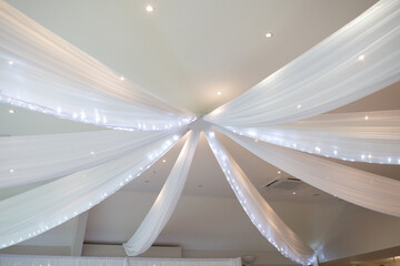 wedding ceiling drapes curtains