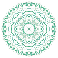 round lace ornament