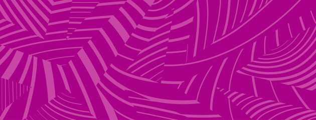Abstract background of groups of lines in purple colors