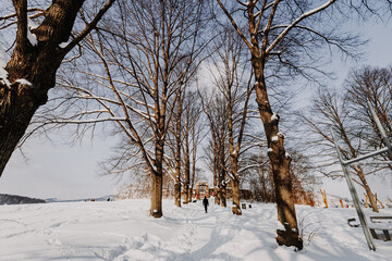 Thüringen- Jena im Winter 