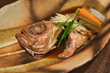 金目鯛の煮付け