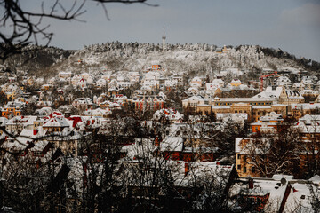 Thüringen- Jena im Winter 