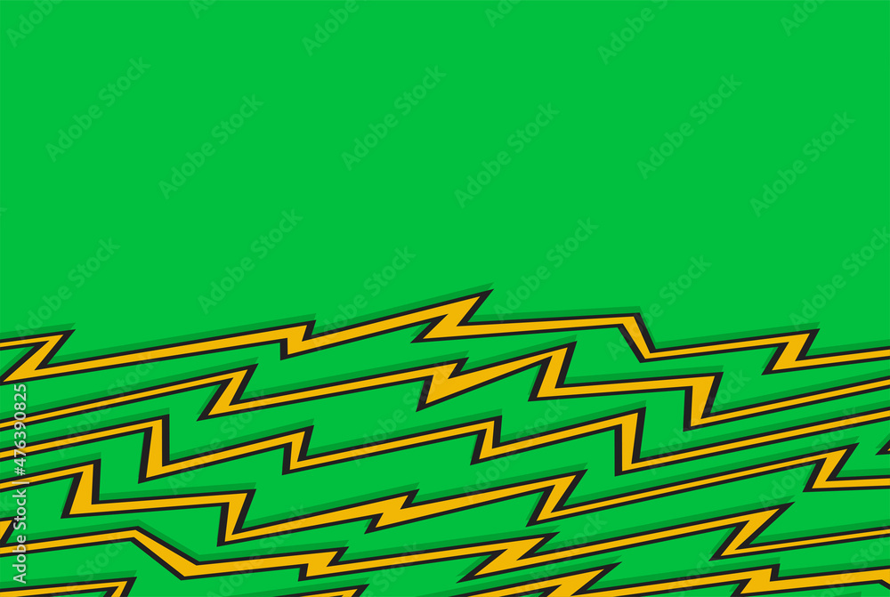 Poster abstract background with jagged zigzag line pattern and some copy space area